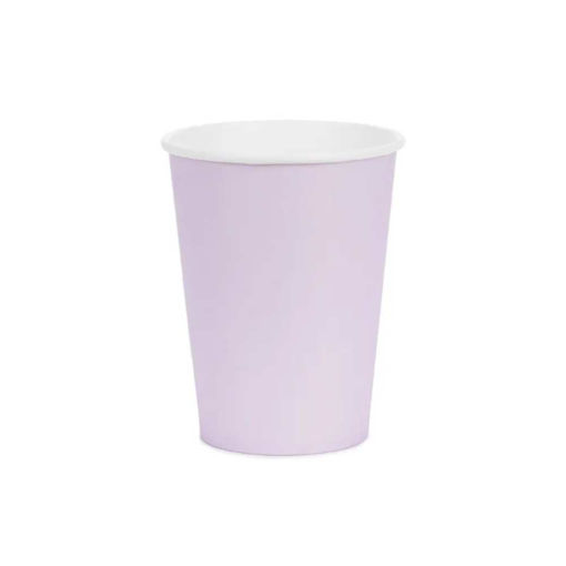 Picture of PAPER CUPS LILAC 250ML - 6 PACK